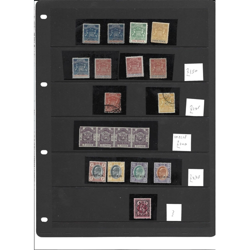 431 - British Commonwealth collection on stock pages with High values, Transvaal 1903 to £5 mint Specimen,... 