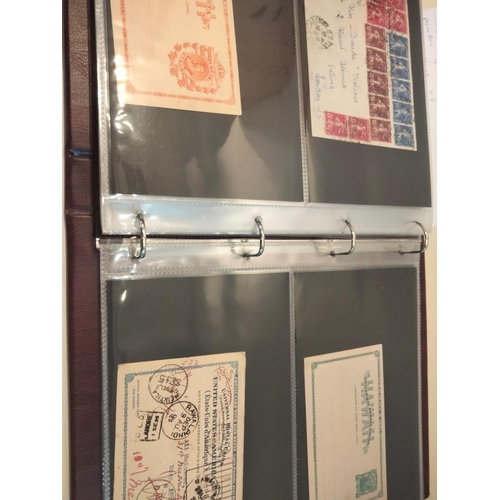 434 - Postal History collection in three albums.