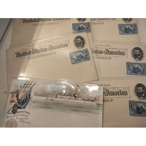 437 - United States of America collection in box with earlies, fancy cancels, and quantity of news issues ... 