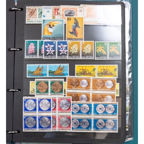 439 - A mint and used collection of Papua New Guinea stamps in an album with issues to 2001.  .