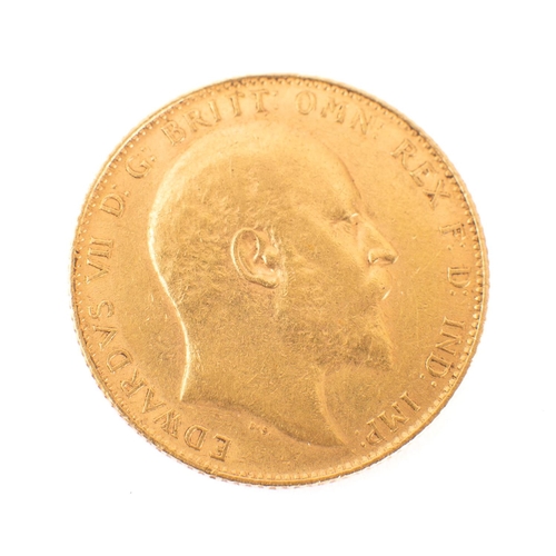 478 - An Edward VIII sovereign 1910.