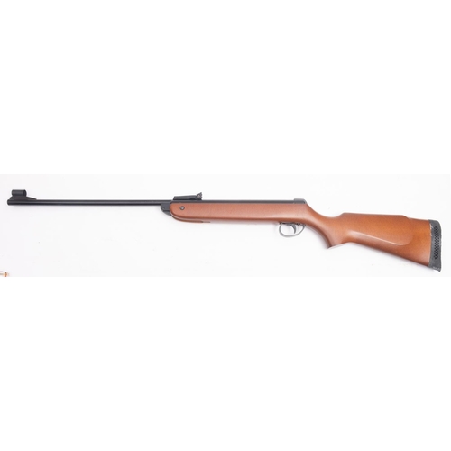 49 - A BSA Meteor .22 calibre air rifle, serial number TH24127, with plain semi-pistol grip stock, togeth... 