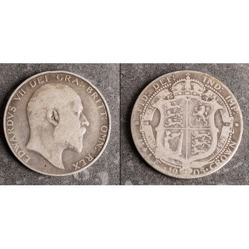 508 - A 1905 Edward VII Half Crown.