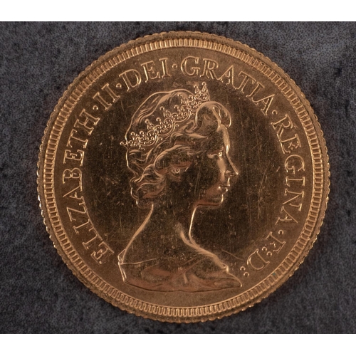 532 - An Elizabeth II sovereign, 1978.