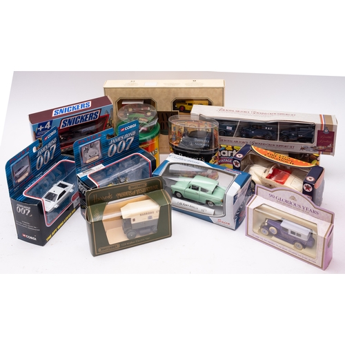 678 - A large collection of various LLedo, Dinky & other boxed vehicles, mainly promotional. .