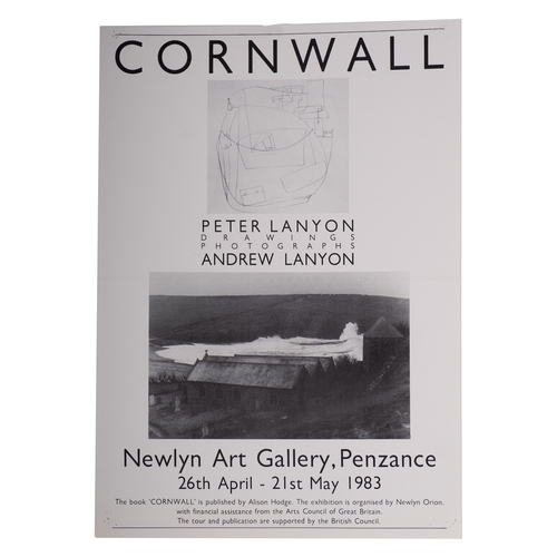 141 - Six exhibition posters  'Artists of the Newlyn School 1880-1900', Newlyn Art Gallery 1979 'Cornwall.... 