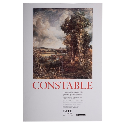 143 - Three exhibition posters  'George Stubbs', Tate 1985 'Constable', Tate 1991 'Beatrix Potter', Tate 1... 