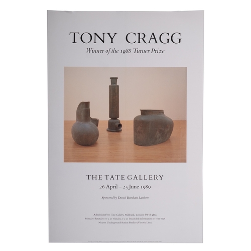 149 - Four exhibition posters  'Hans Coper 1920-1981', Serpentine Gallery 1984 'Tony Cragg', Tate 1989 'Lu... 