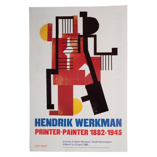 155 - Four exhibition posters  'Joseph Beuys', V&A 1983 'Hans Hofmann: Late Paintings', Tate 1988 'Hundert... 