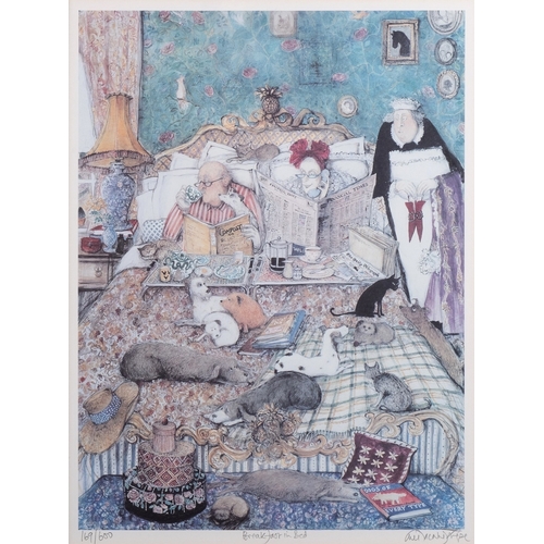 170 - *After Sue Macartney Snape (Australian, b.1957) The Queen of the Castle and Breakfast in Bed Two lit... 