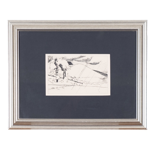 176 - *John Nash RA (1893-1977) Landscapes Two etchings The larger 16 x 20.5cm The larger signed lower lef... 