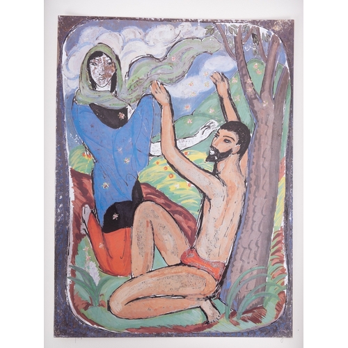 256 - *Edward Wolfe (British, 1897-1982)  Song of Songs The set of twelve coloured lithographs on silver p... 