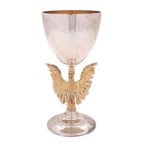 85 - Aurum Designs Ltd, a silver parcel gilt St Pauls Cathedral limited edition commemorative goblet by J... 