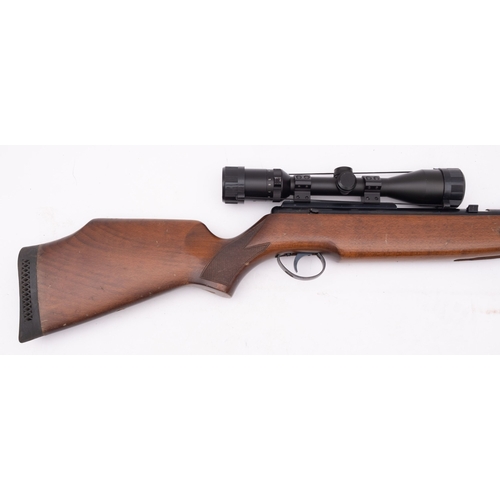 154 - A  BSA Superstar .177 calibre underlever air rifle, serial number PH7163, semi pistol stock and fitt... 