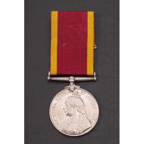 418 - A Second China War Medal, 'W.Smith Sto, HMS Bonaventure'