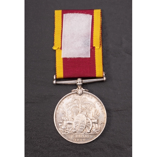 418 - A Second China War Medal, 'W.Smith Sto, HMS Bonaventure'