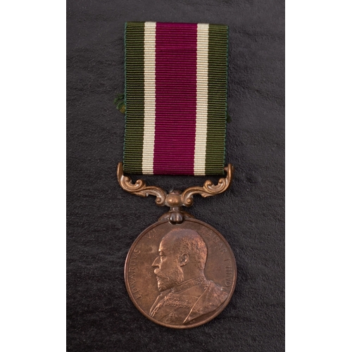 419 - An Edward VII bronze Tibet Medal, 'Cooly Mart R Limbu S&J Corps'