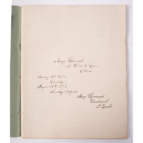 53 - The remaining personal effects of Marie-Elizabeth de Lotbinière-Harwood Steele (1859-1951) a note bo... 