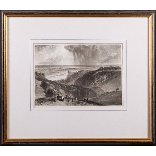 634 - After J.M.W. Turner (British, 1775-1851) Arundel Castle, on the River Arun Engraving 16 x 22.5cm Eng... 