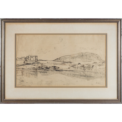 776 - *Rodney Joseph Burns (British, 1899-1984) Ballyconneely, Galway Pencil, pen and ink drawing 31 x 54c... 