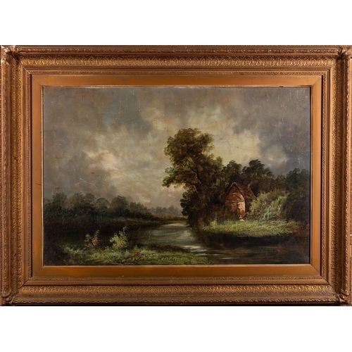 819 - British School, 19th Century A View of the Solihull Oil on canvas 50 x 76cm Inscribed with title to ... 