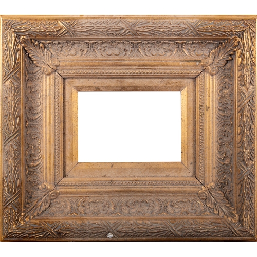 832 - Two gilt wood and composite frames, modern The larger 50 x 40 x 7cm (2)