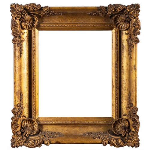 834 - Three ornate gilt wood and composite frames The largest 37 x 33 x 8cm