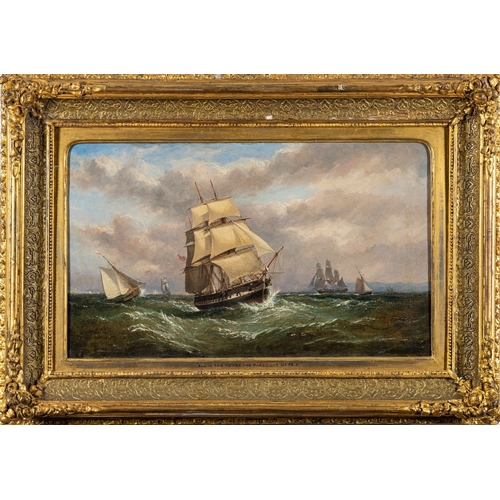 893 - Attributed to William Calcott Knell (British,1830-1876)  'For England when with favouring gale' and ... 