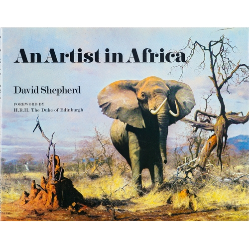 636 - * David Shepherd (British, 1931-2017) 'Elephant Heaven' 48 x 97.5cm Limited edition print Signed low... 