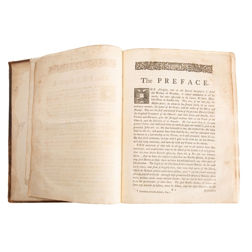 101 - [CHALLONER, Richard]. Britannia Sancta: or, the Lives of the most Celebrated British, English, Scott... 