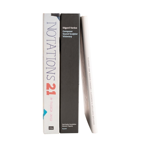 11 - COMPOSING. SAUER, Theresa. Notations 21, New York  2009; VARÈSE, Edgard. Composer, Sound Sculptor, V... 