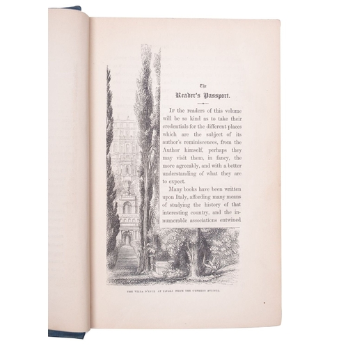 114 - DICKENS, Charles. Pictures from Italy, Bradbury and Evans, first edition, 1846, original cloth, 8vo.