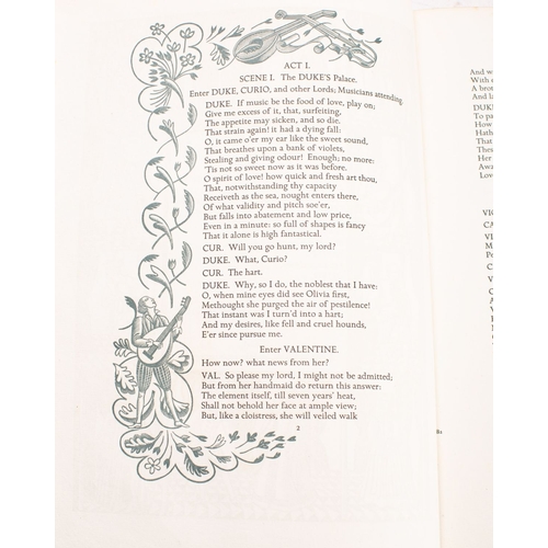 133 - GOLDEN COCKEREL PRESS. Twelfth Night or, What You Will by William Shakespeare, Golden Cockerel Press... 