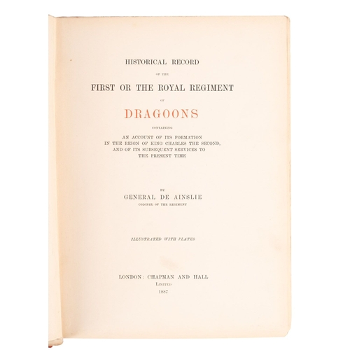 205 - HUSSARS. Historic Record of the Third (King's Own) Hussars containing an account of the formation of... 