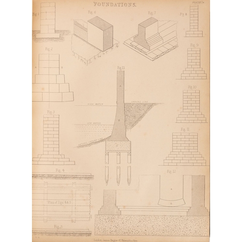 21 - ROBSON, Robert (ed) The Mason's, Bricklayer's, Plasterer's and Decorator's Practical Guide, London: ... 