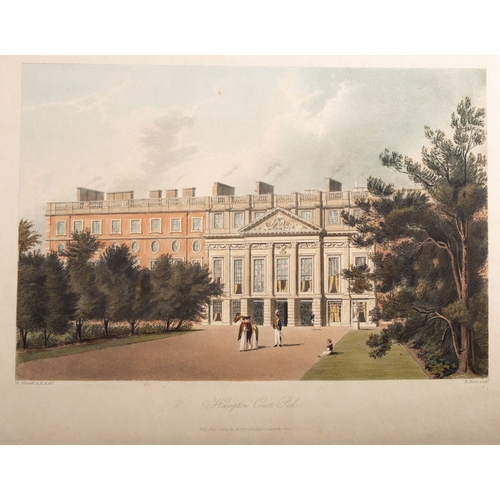 256 - PYNE, William Henry. The History of the Royal Residences of Windsor Castle, St. James's Palace, Carl... 