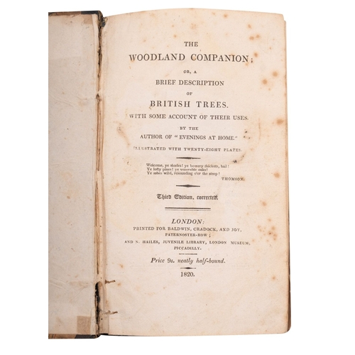 265 - [AIKIN, John]. The Woodland Companion or a brief Description of British Trees, London: Baldwin 1820.... 