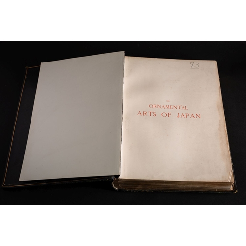 5 - AUDSLEY, George Ashdown (1838-1925). The Ornamental Arts of Japan. London: Sampson Low, Marston, Sea... 