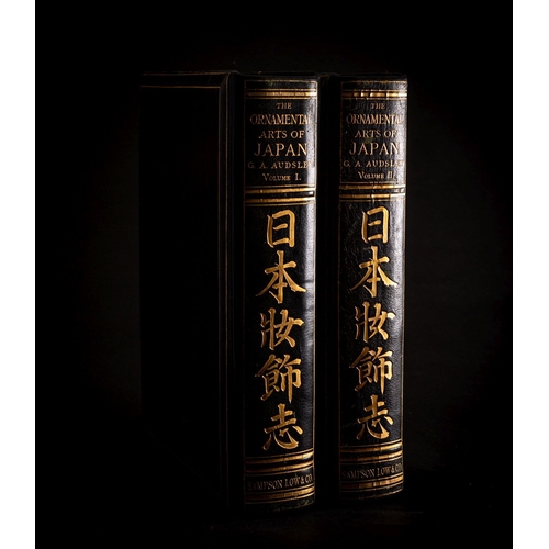 5 - AUDSLEY, George Ashdown (1838-1925). The Ornamental Arts of Japan. London: Sampson Low, Marston, Sea... 