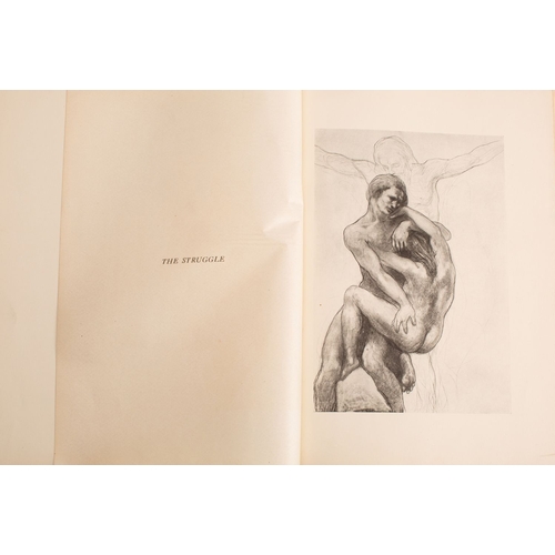 53 - GIBRAN, Kahlil. Twenty Drawings... with an Introductory Essay by Alice Raphael, 1st ed., New York, A... 