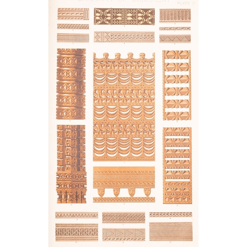 59 - JONES, Owen. The Grammar of Ornament, Day and Son Ltd: London 1856, 1st folio edition, contemporary ... 