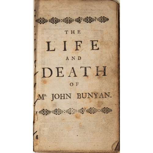 93 - BUNYAN, John. The Life and Death of Mr John Bunyan, London: C. Hitch & L. Hawes nd (mid-18th century... 