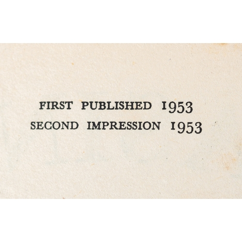 128 - FLEMING, Ian. Casino Royale, London: Jonathan Cape 1953, second impression, black cloth, colour phot... 