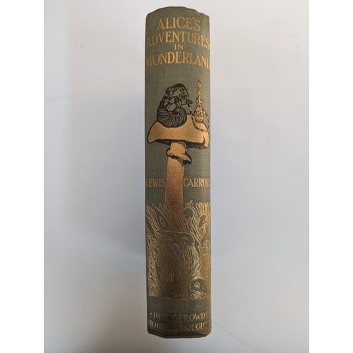 56 - ILLUSTRATED. JACKSON, A. E. Alice's Adventures in Wonderland by Lewis Carroll, London: Henry Frowde/... 