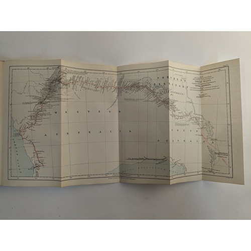 267 - AUSTRALIA. Giles, Ernest. Australia Twice Traversed..., 2 vol., London 1889, first edition, 6 foldin... 