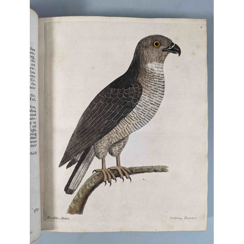 266 - ALBIN, Eleazar. A Natural History of Birds, to which are added, Notes and Observations by W. Derham,... 