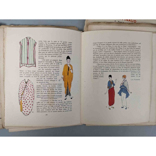 50 - FASHION. VOGEL, Lucien. GAZETTE DU BON TON: Art-Modes & Frivolités, Paris 1913-14, 4 vol., Noel 1913... 