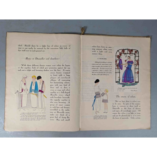 49 - FASHION. ART GOÛT BEAUTÉ, Feuillets De L'Élégance Féminine. 17 issues 1922-23, comprising: Jan 1922,... 