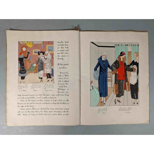 49 - FASHION. ART GOÛT BEAUTÉ, Feuillets De L'Élégance Féminine. 17 issues 1922-23, comprising: Jan 1922,... 