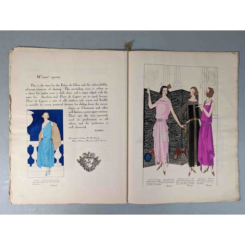 49 - FASHION. ART GOÛT BEAUTÉ, Feuillets De L'Élégance Féminine. 17 issues 1922-23, comprising: Jan 1922,... 